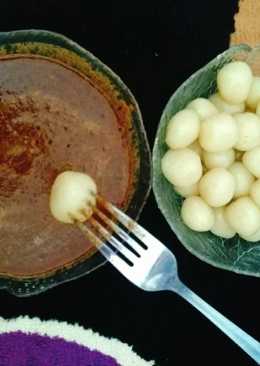 Cilok bumbu kacang rumahan