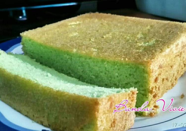 cara membuat Ciffon Cake Pandan ??