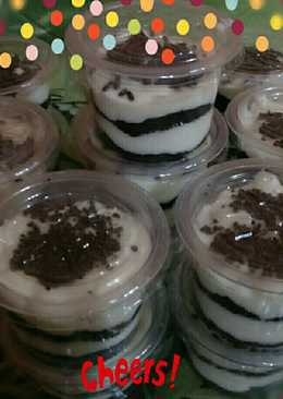 Oreo chesee cake puding