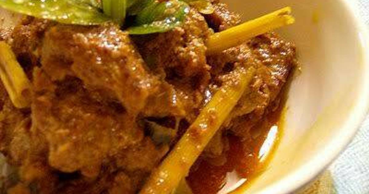 Resep Rendang ayam anti gagal 🙆 ala Jovflo