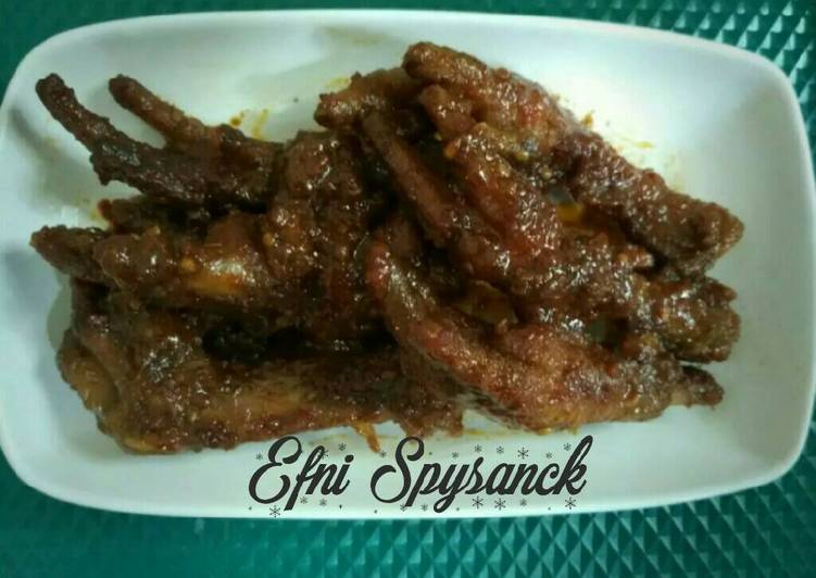 Resep Ceker Ayam Kecap Oleh Efni Spysanck