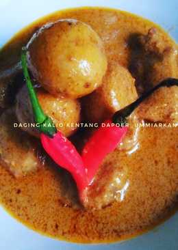 Kalio daging+kentang
