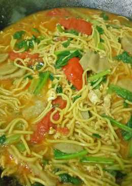 Mie kuning kuah