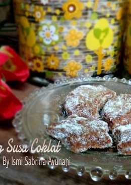 Kue Kering Susu Coklat / eggless cookies