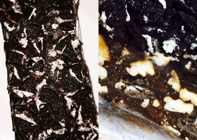 gambar untuk cara membuat Kue Batik Oreo