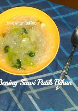 Sayur Bening Sawi Putih Bihun (Tanpa MSG/Penyedap)