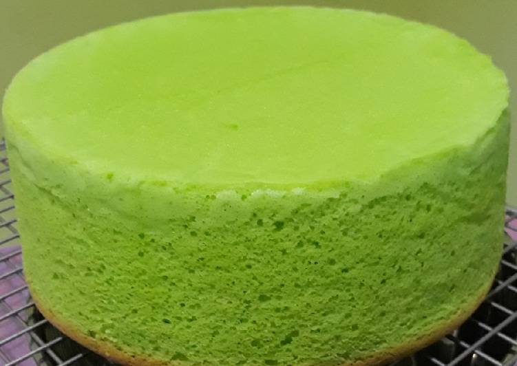 Resep Cotton Cake Pandan Oleh Eva Cookpad