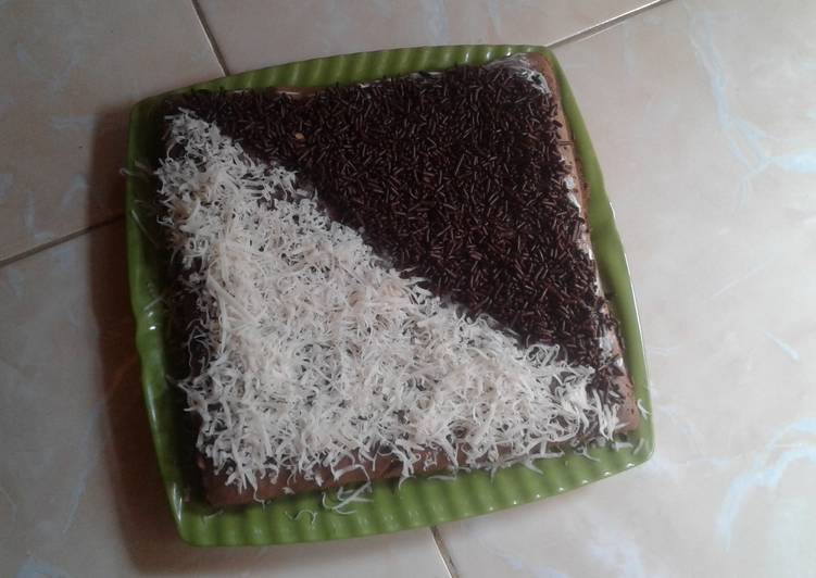 resep lengkap untuk Brownies kukus simple lembutttttt