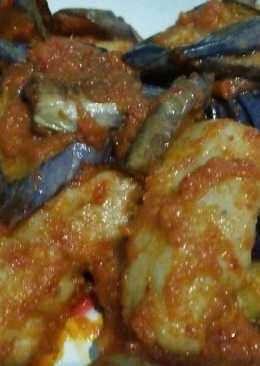 Sambalado otak - otak terong