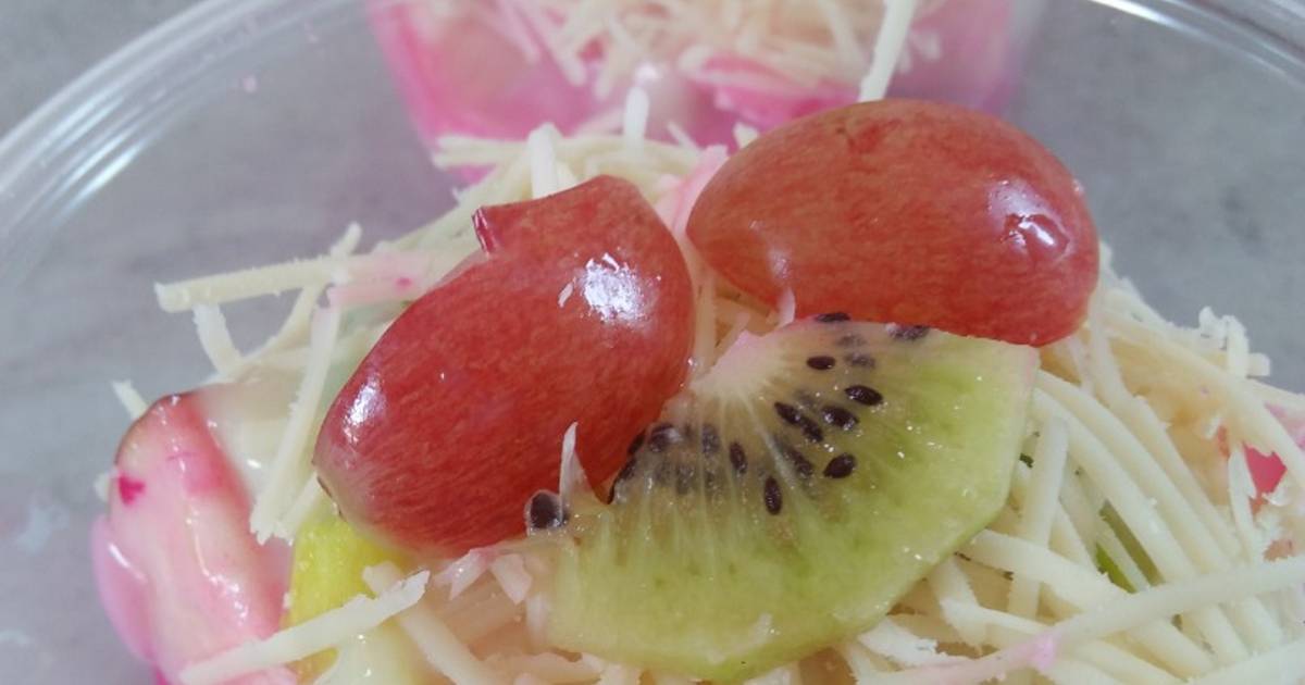 85 resep  salad  buah  mayones maizena  enak dan sederhana 