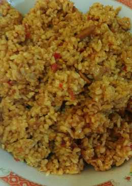 Nasi Goreng Udang Rebon Jamur Saus Tiram