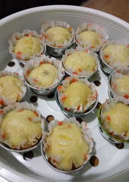 Cup Cake Pisang Keju Kukus