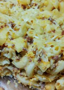 Macaroni daging cincang