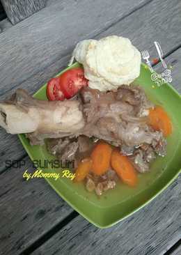 SOP SUMSUM daging sapi kaya rempah