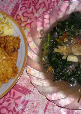 Cah kangkung trasi saus tiram