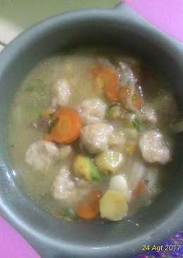 Sayur sup simple