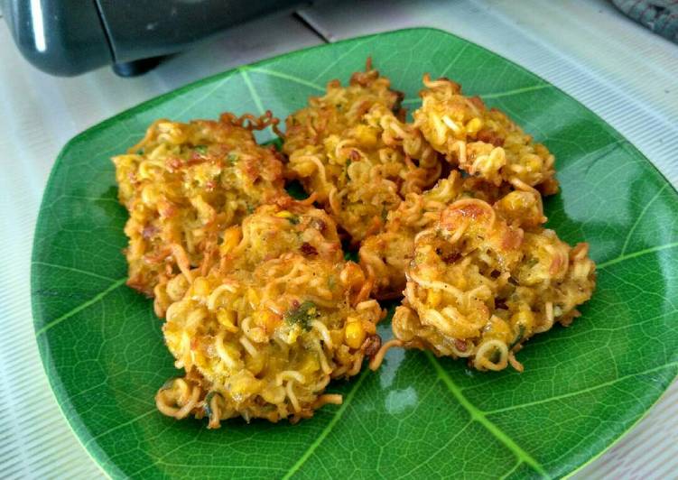 resep makanan Perkedel jagung mie