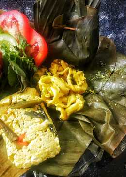 1. Pepes Tahu & Jamur Tiram #SeninSemangat