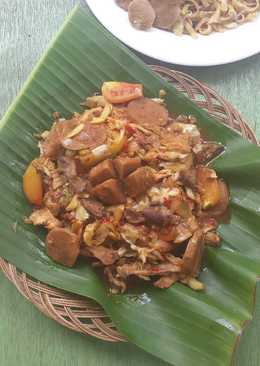 Gongso bakso,ayam&ati ampela