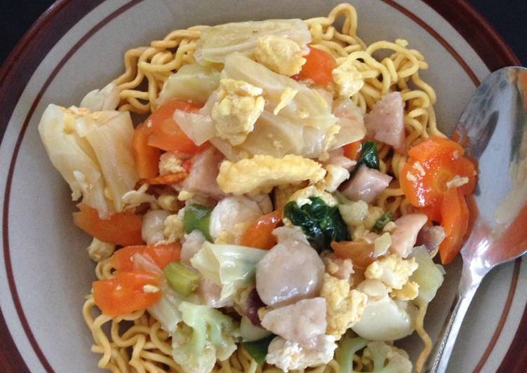 Resep I fu mie capcay Oleh desita rizky