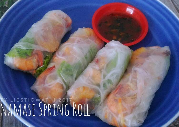 resep masakan Vietnamese Spring Roll