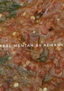 Sambal mentah - 205 resep - Cookpad