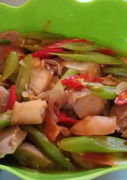 Tumis Buncis Cumi Asin