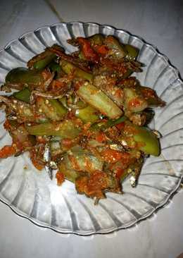 Terong Balado plus Teri
