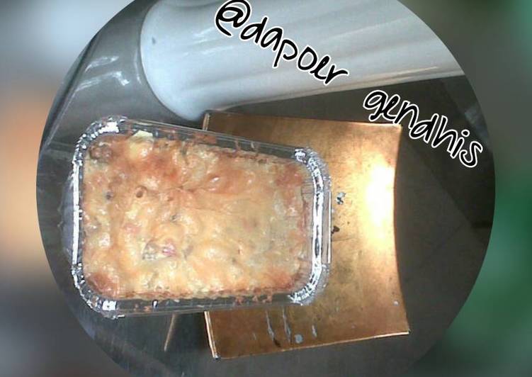 bahan dan cara membuat Macaroni melty