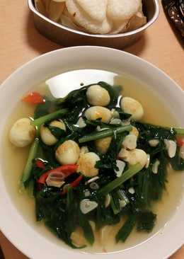 Cah Kangkung Segar Bening