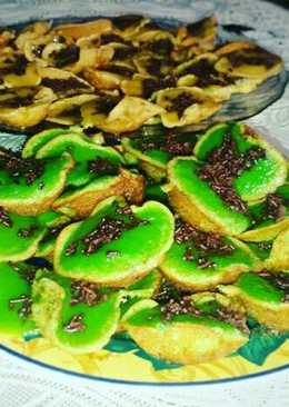 Kue Cubit Pandan Melted