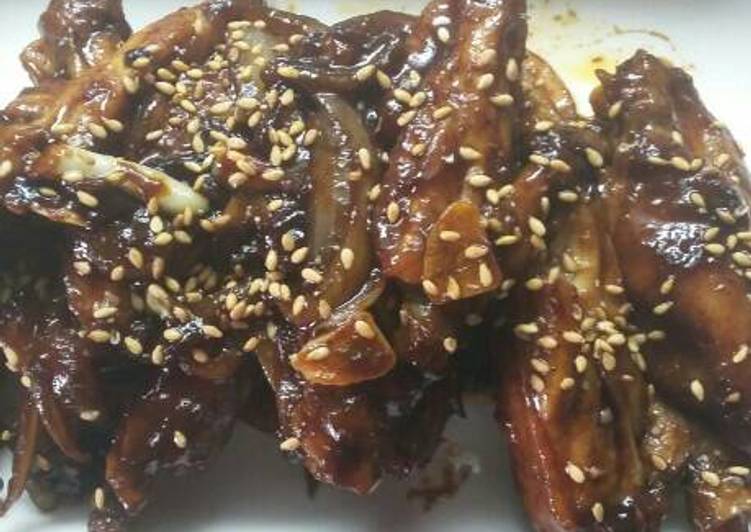 Resep Honey chicken wing Karya Nurina Widyastutie