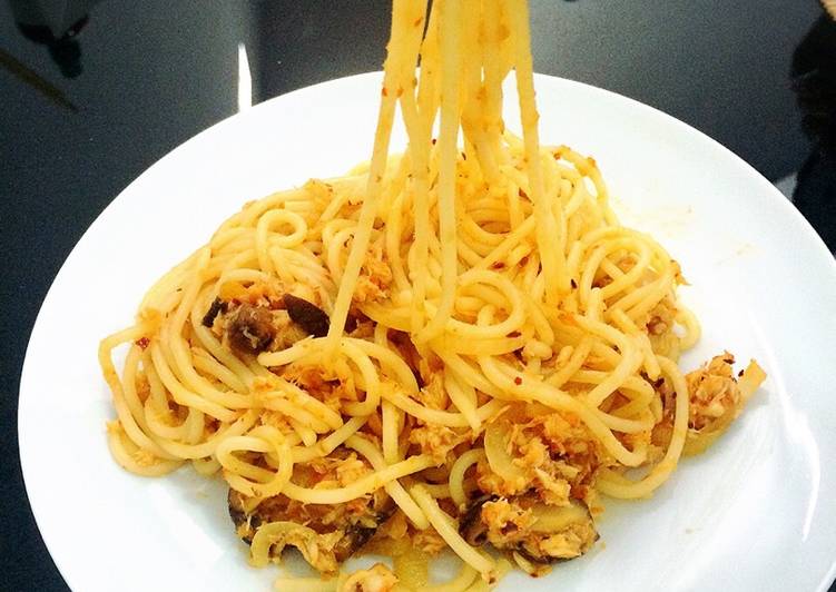 resep makanan Spaghetti Ikan Kakap Saus Tomat
