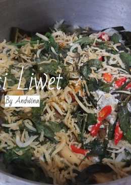 Nasi Liwet Teri dgn panci kastrol