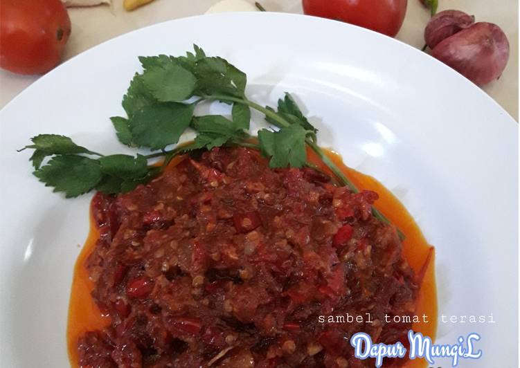 resep Sambel Tomat?? Terasi dobel goreng ??