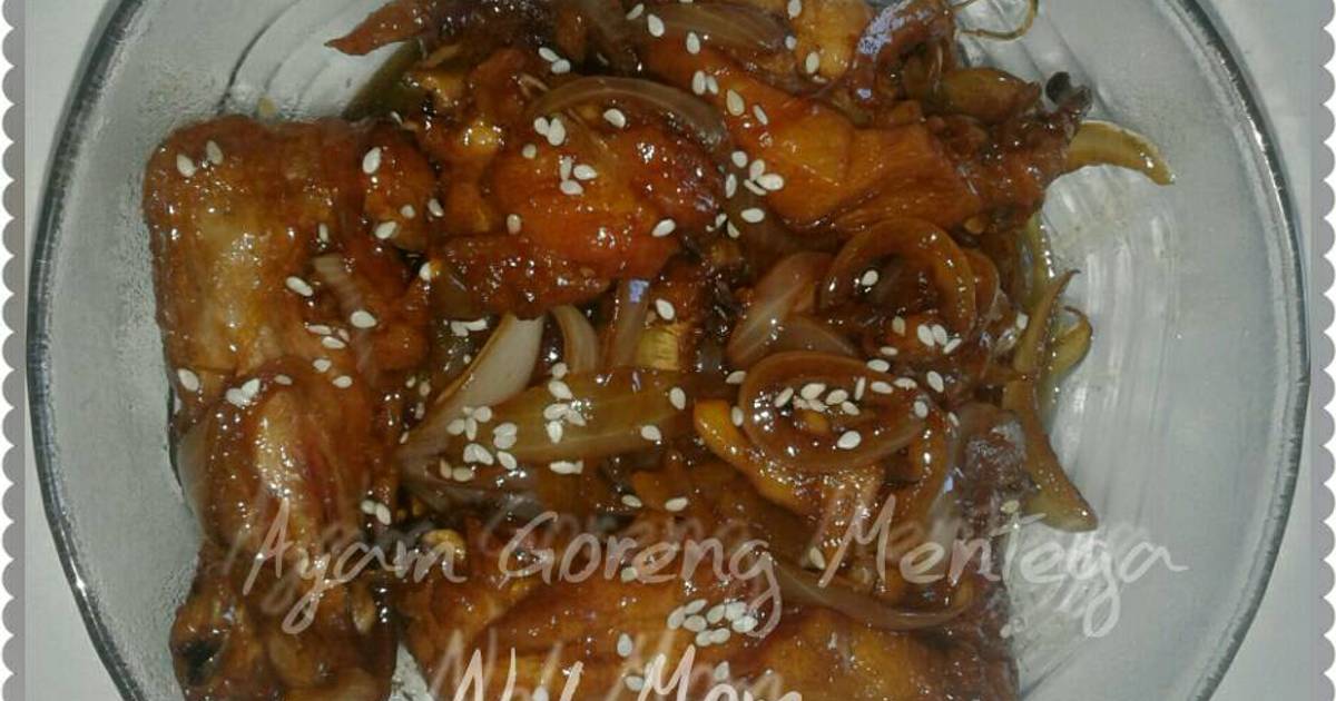 Resep Ayam Goreng Mentega Sederhana ala Ayien Rin