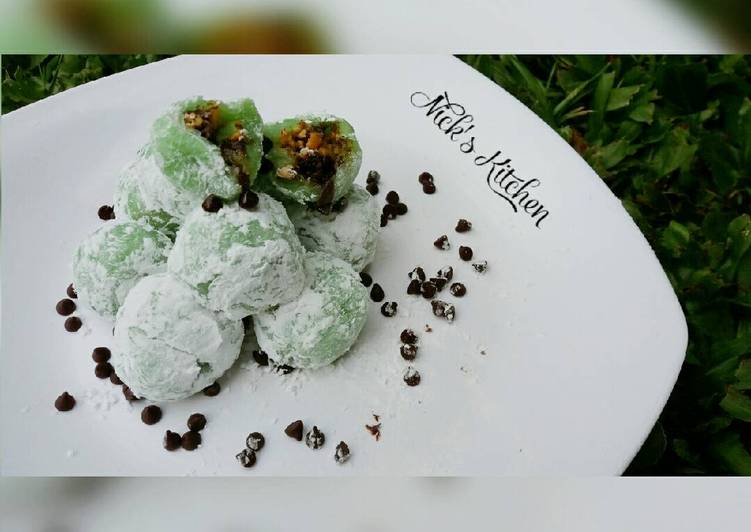 gambar untuk resep makanan Kue Mochi Coklat Kacang