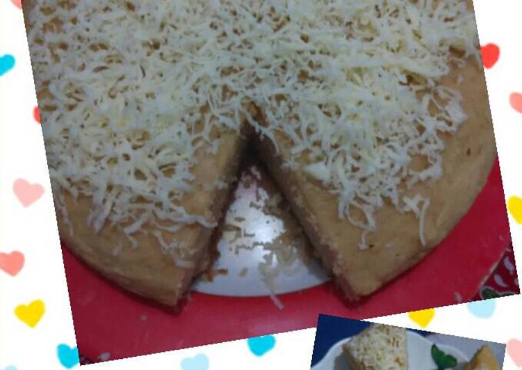 resep lengkap untuk Peanut Butter Cake~ Magicom