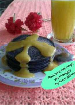 Pancake ubi ungu ðŸ vla mangga