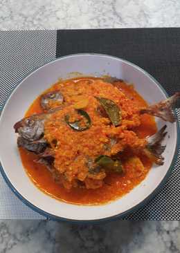 Ikan Bawal Siram Kuning
