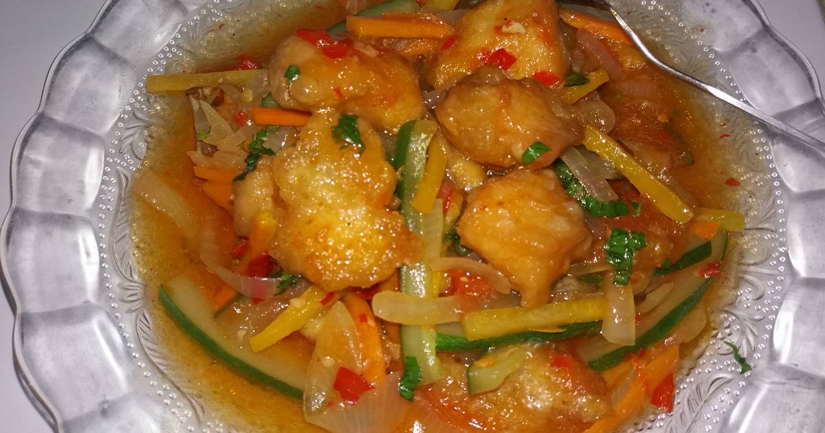 Resep Ayam Kuah Asam Manis ala Renie