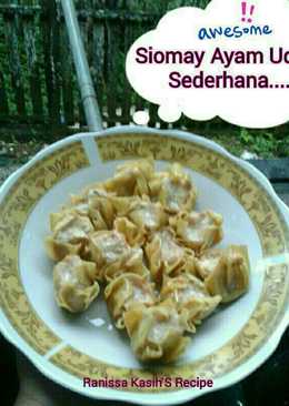 Siomay Ayam Udang Sederhana