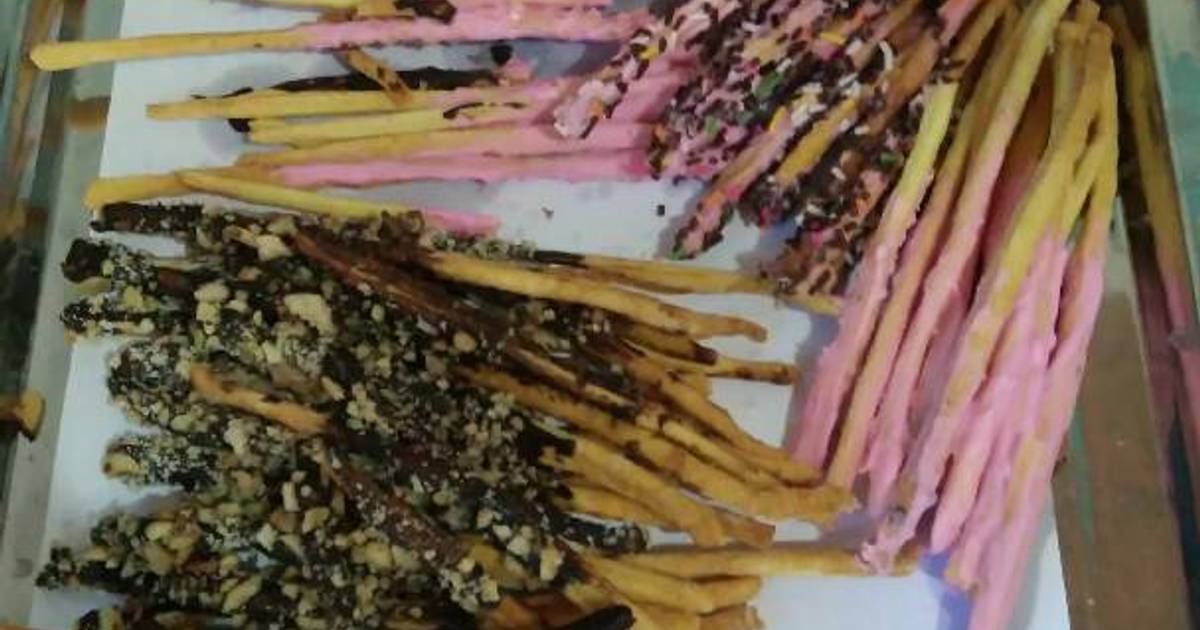 5 resep pocky stik enak dan sederhana - Cookpad