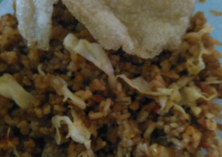 cara membuat Nasi Goreng saus tiram