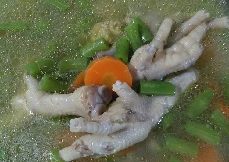 gambar untuk resep makanan Sop ceker ayam