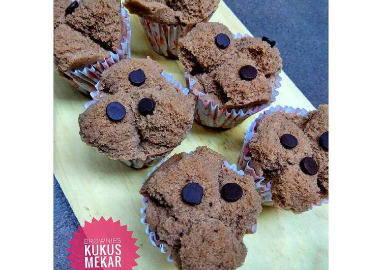 resep masakan Brownies Kukus Mekar