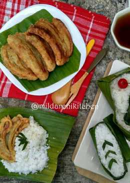 Goreng pisang ketan (#PR_JajananDaerah)