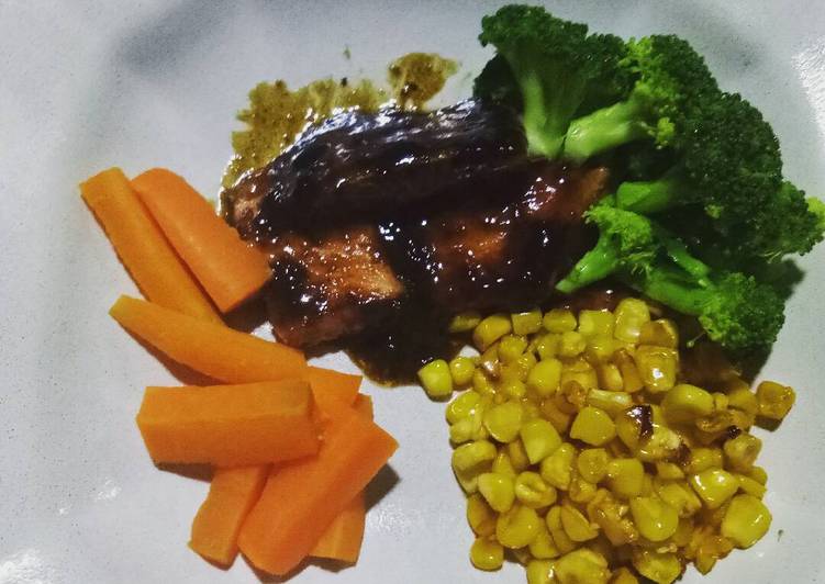 gambar untuk resep Salmon grill