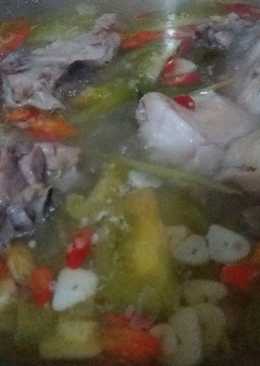 Garang asem ayam tanpa daun pisang,tanpa santan dan non SMG #maree