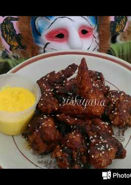 Chicken fire wings simple